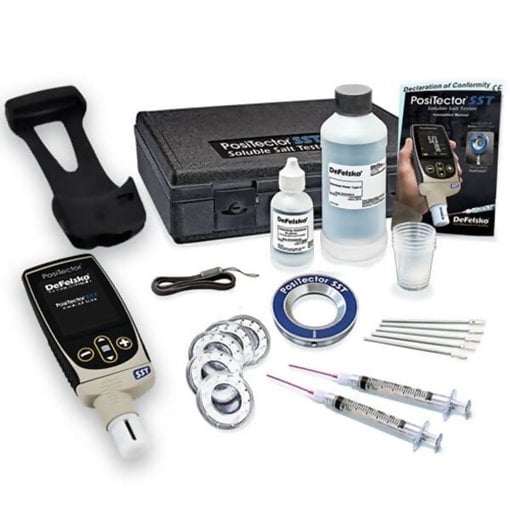 DeFelsko SSTKITP3 PosiTector SST Soluble Salt Tester PosiPatch Advanced Kit