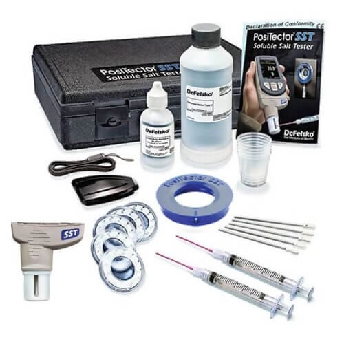 DeFelsko SSTKITPF PosiTector SST Soluble Salt Tester PosiPatch Kit & Probe Only