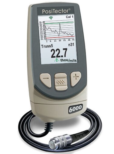 DeFelsko NAS3-E PosiTector 6000 NAS3 Advanced Anodized Aluminum Coating Thickness Gage DeFelsko NAS3-E PosiTector 6000 NAS3 Advanced Anodized Aluminum Coating Thickness Gage