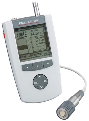 ElektroPhysik QuintSonic-7 Ultrasonic Coating Thickness Gauge