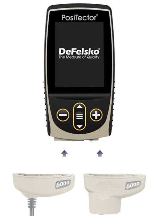 DeFelsko BDYADV-G PosiTector Advanced Gauge Body Only with Color Screen, USB, Wifi & Bluetooth data Output, Reading Storage Capacity 250,000 in up to 1000 Groups