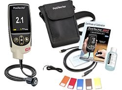 DeFelsko 200B3 Positector 200 B3 Advanced Ultrasonic Coating Thickness Gages for Non-Metal Substrates, 0.5 - 40 mils