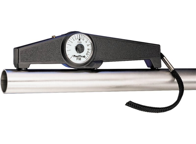 DeFelsko PosiTest GM Magnetic Pull-Off Coating Thickness Gage, Banana Gauge, Scale 0-8 mils
