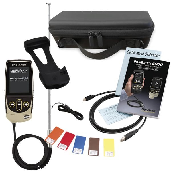 DeFelsko F90ES1-G PosiTector 6000 F90ES1 Standard Ferrous Coating Thickness Gage