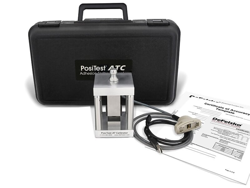 DeFelsko PosiTest AT Calibrator Adhesion Tester Accuracy Verification Kit