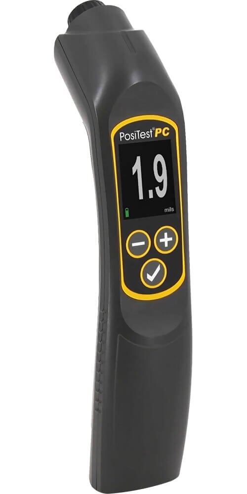 DeFelsko KITPCCHFNS1 PosiTector Standard Professional PC Powder Inspection Kit with PosiTector 6000 FNS1 Standard, PosiTest CH CHKITASTM6X2, DeFelsko Powder Combs Models 1 and 4