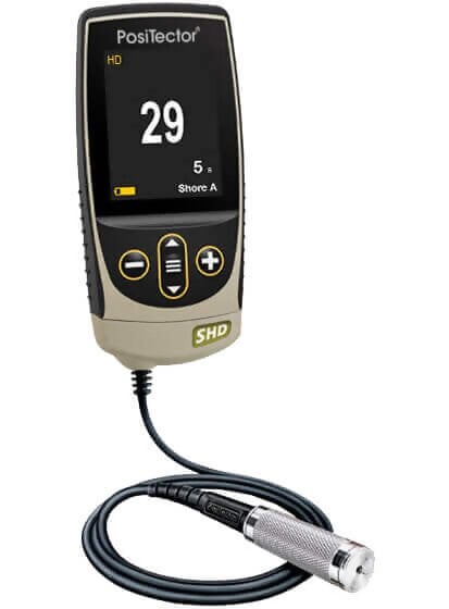 DeFelsko KITPIPS1 PosiTector Standard Pipeline Inspection Kit with Standard Gauge Body, Probes PRBFTS, PRBDPMS, PRBSHDD; Testex Digital Micrometer, DeFelsko VIS1 SSPC Standards, DeFelsko Certified 8-Sided WFT Gage