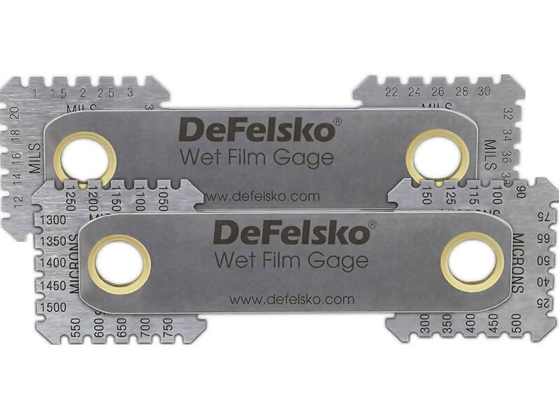 DeFelsko KITPIPS1 PosiTector Standard Pipeline Inspection Kit with Standard Gauge Body, Probes PRBFTS, PRBDPMS, PRBSHDD; Testex Digital Micrometer, DeFelsko VIS1 SSPC Standards, DeFelsko Certified 8-Sided WFT Gage