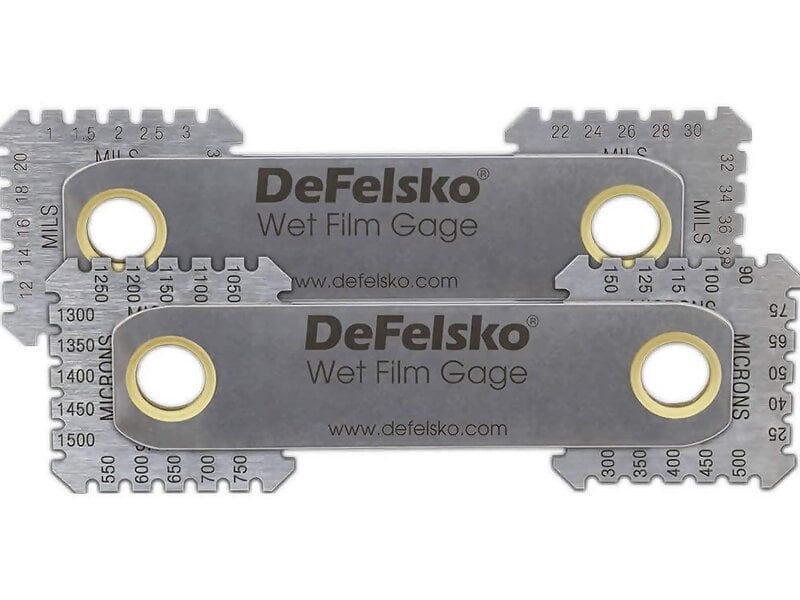 DeFelsko KITSSPFS1 PosiTector Standard Steel Structure Painting Inspection Kit with Advanced Gauge Body, Probes PRBFS, PRBDPM, Kit SSTKITP, Testex Digital Micrometer, DeFelsko VIS1 SSPC Standards, DeFelsko Certified 8-Sided WFT Gage