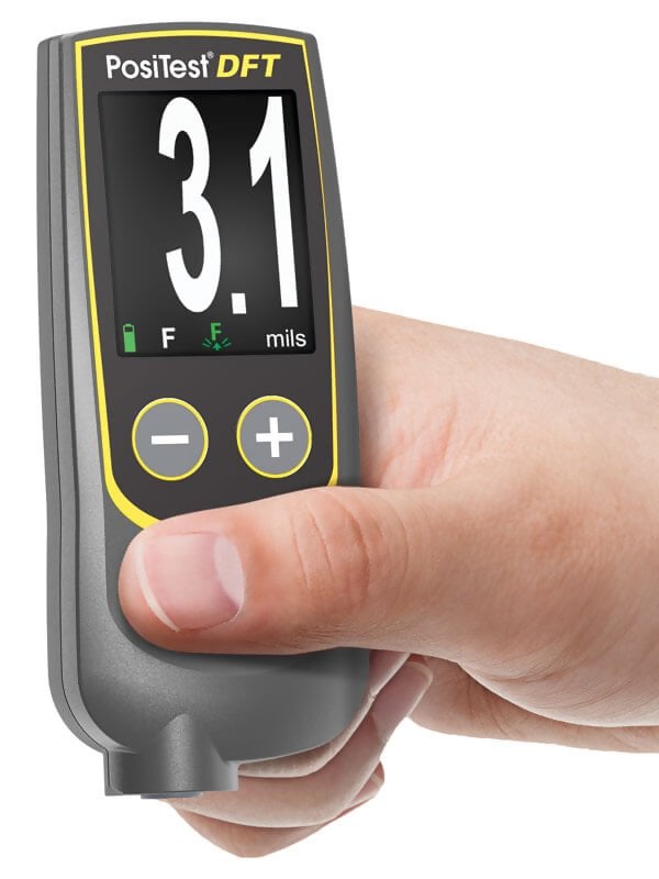 DeFelsko DFTF PosiTest DFT Ferrous Coating Thickness Gage, Dry Film Thickness Gauge, Car Paint Thickness, Measures Non-magnetic Coatings on Steel, 0-40 mils
