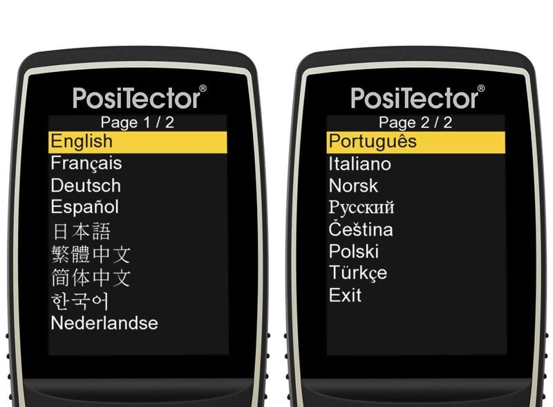 PosiTector 6000 Medidores de Espesor de Recubrimiento