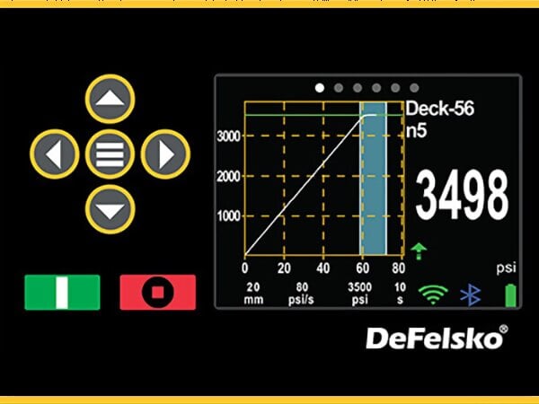 DeFelsko ATA20 PosiTest AT-A Automatic Pull-off Adhesion Tester with 20mm Dollies Kit ATA20A