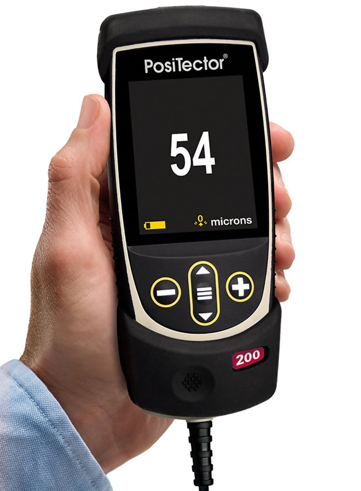 DeFelsko 200B1 Positector 200 B1 Standard Ultrasonic Coating Thickness Gages for Non-Metal Substrates, 0.5 - 40 mils