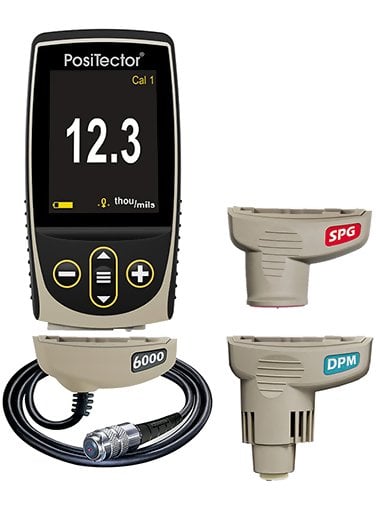 DeFelsko KITFS1 PosiTector Inspection Kit with Standard Gage Body, 6000-FS, DPM and SPG Probes DeFelsko KITFS1 PosiTector Inspection Kit with Standard Gage Body, 6000-FS, DPM and SPG Probes